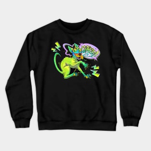 Gnarly Cat Crewneck Sweatshirt